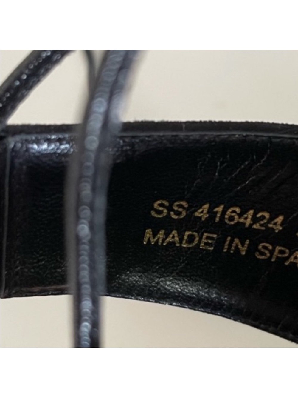 AUTHENTIC YSL SUEDE LACE UP WEDGES - Picture 15 of 15